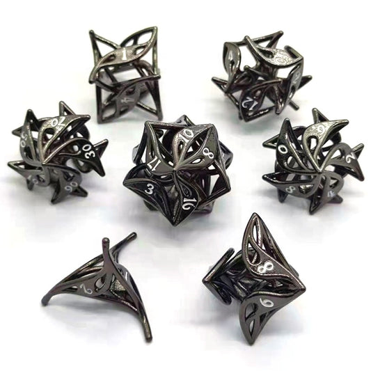 2022 New Gold  Dice Dnd Dice Set Dungeons and Dragons Board Game Dice